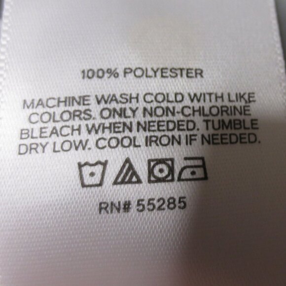 NWT EXPRESS womens BLOUSE gray LIGHTWEIGHT zipper TOP career SIZE M - Picture 7 of 9